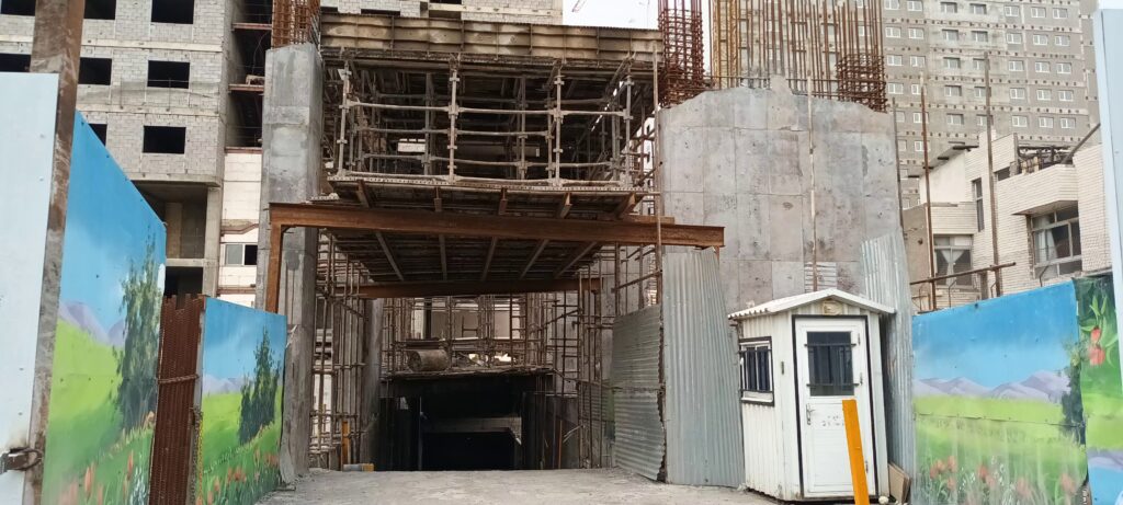 تکمیل رمپ پارکینگ بلوک C مجتمع رشد تکمیل رمپ پارکینگ بلوک C مجتمع رشد